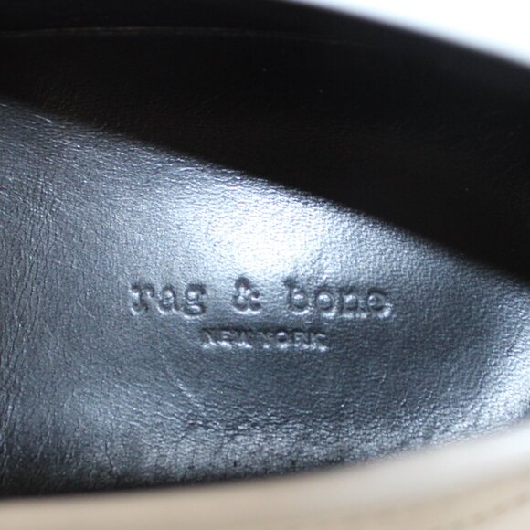 Rag & Bone New York Colby Light Gray Moccasin Platform Loafer, Size 7 - Picture 11 of 12